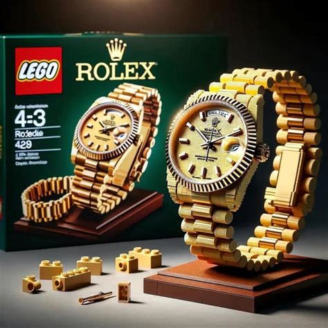 rolex watch lego set|rolex lego sets.